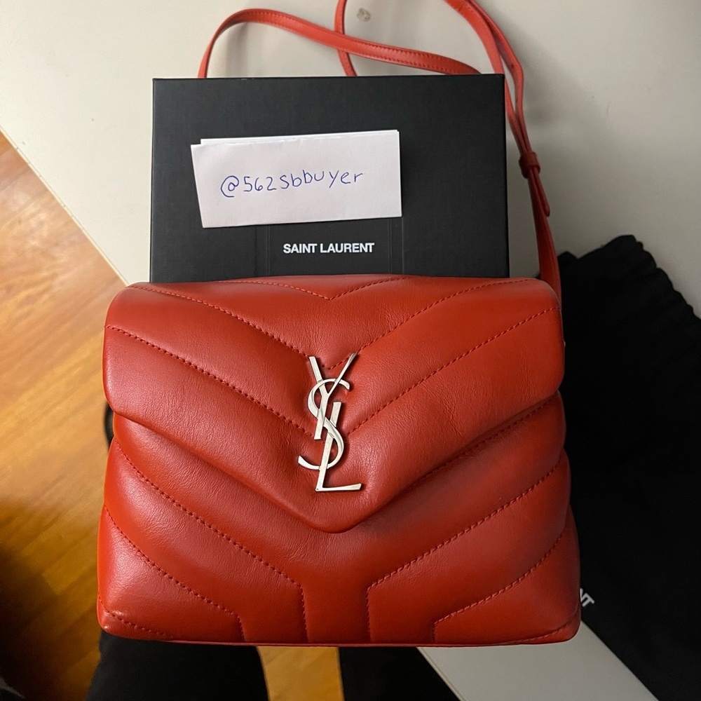 Saint Laurent Toy Lou Lou Quilted Leather Crossbody Bag